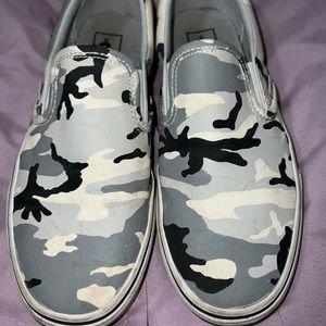 Camo Slip on VANS